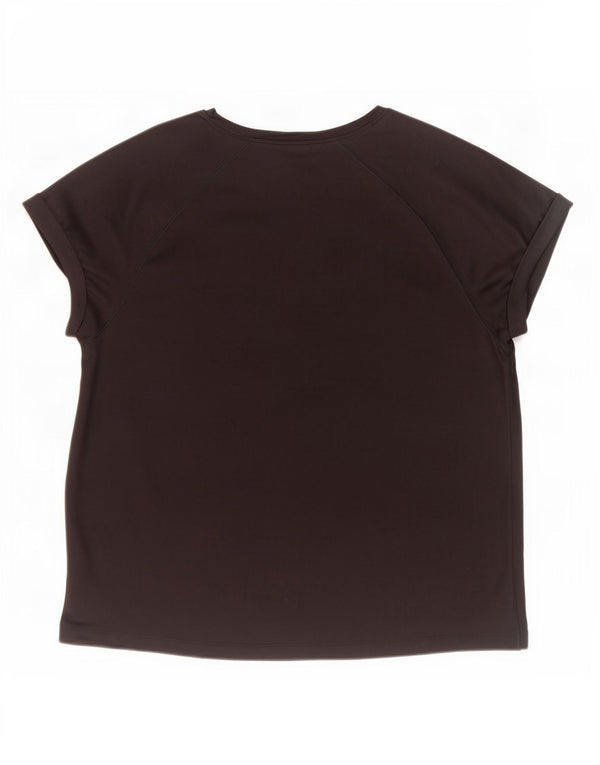 Camiseta feminina Kangaroos UK 22/24 2XL poliéster preto