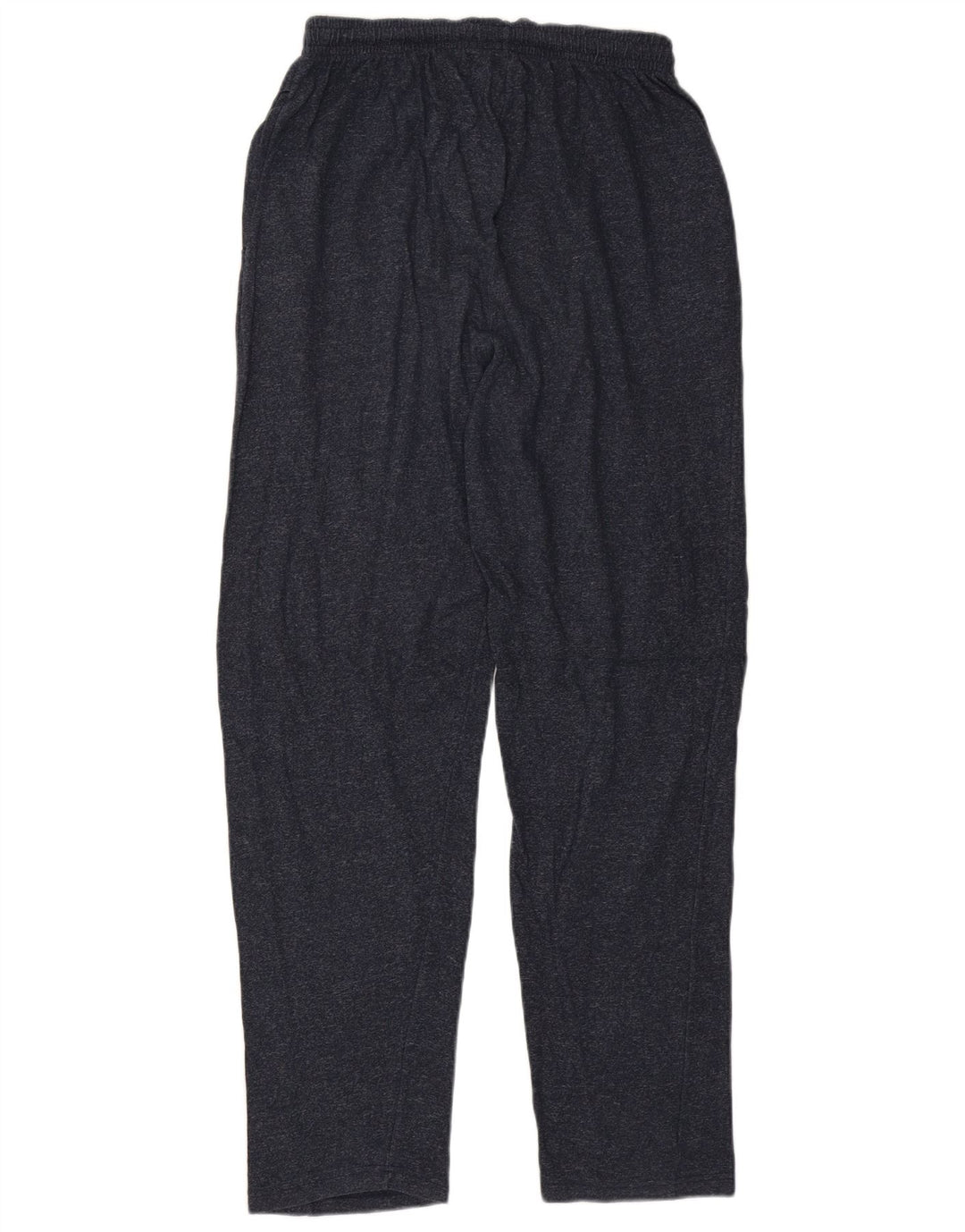 Calça de treino masculina Champion grande algodão manchado azul marinho