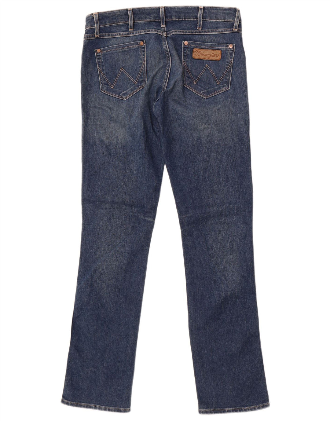 Wrangler Feminino Lia Slim Jeans W30 L32 Azul Algodão
