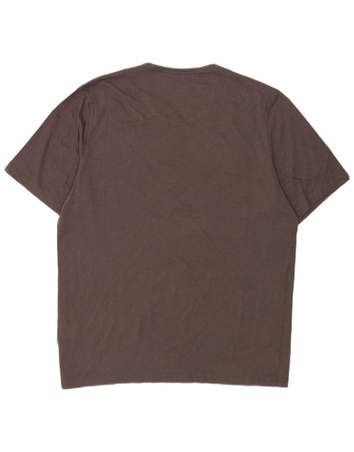 Camiseta masculina Hugo Boss Top 2XL algodão cinza