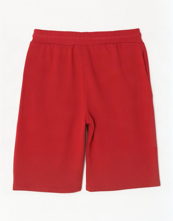 Adidas Mens Graphic Sport Shorts Médio Borgonha Algodão