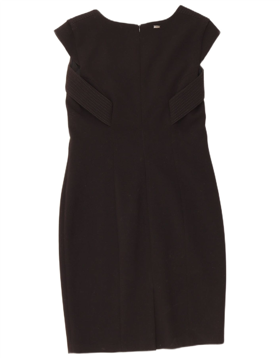 Vestido bainha feminino BYBLOS IT 46 grande poliéster preto