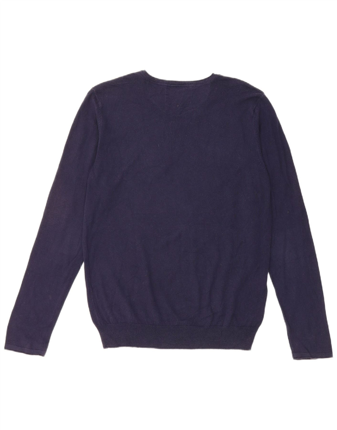 Suéter Zara Boys com decote em V 13-14 anos azul marinho
