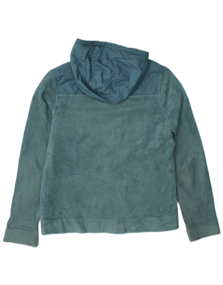 Jaqueta Nike Feminina de Lã com Capuz UK 18 XL Azul Poliéster