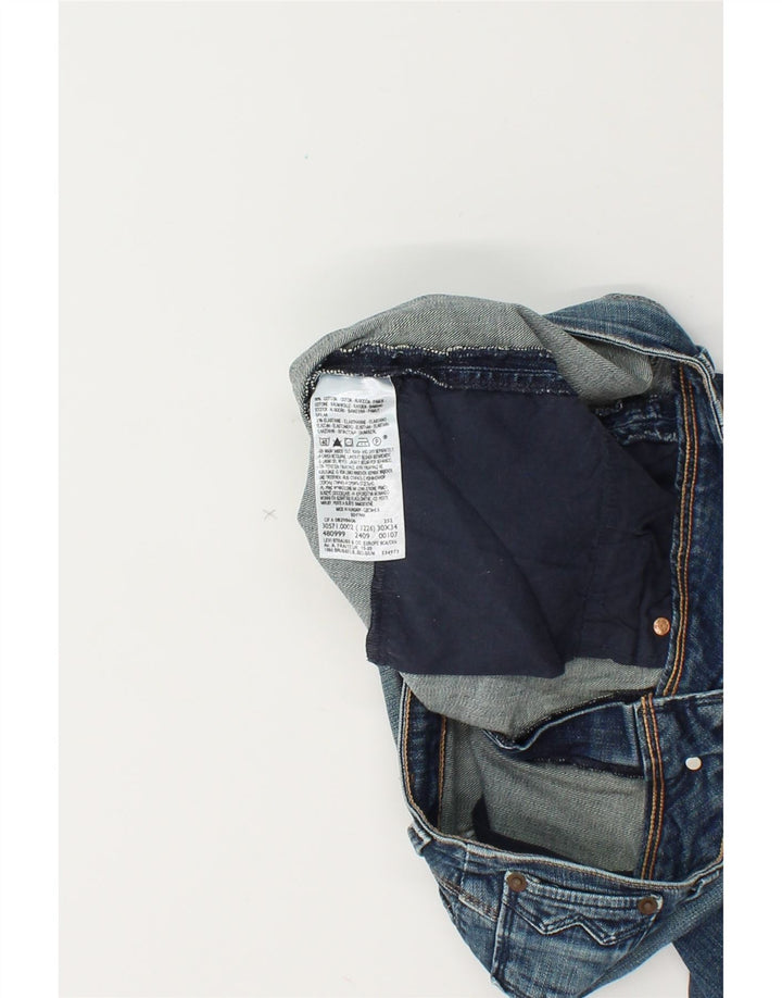 LEVI'S Womens Slim Jeans W30 L34  Blue Cotton Vintage Levi's and Second-Hand Levi's from Messina Hembry 