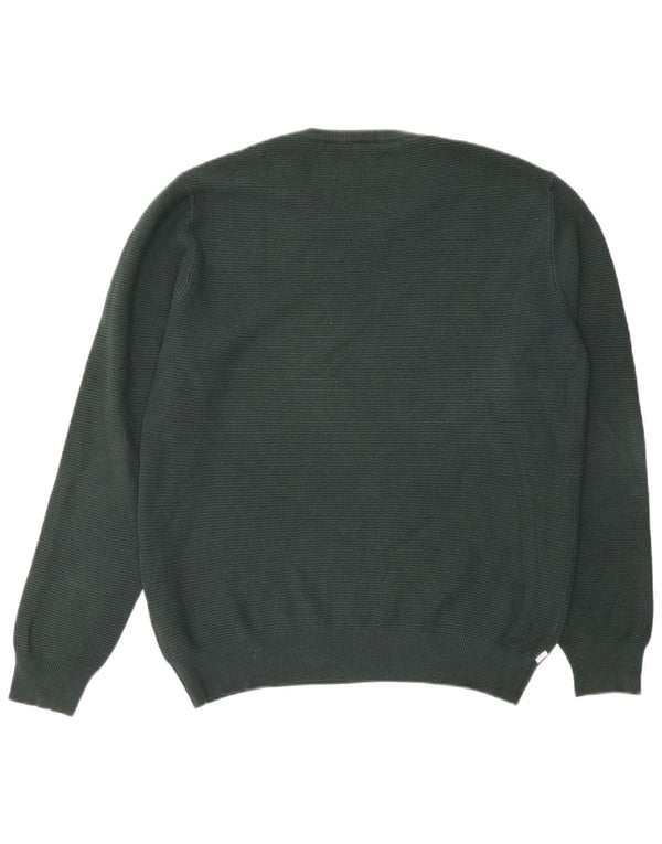 Suéter masculino Fila com gola redonda XL algodão verde