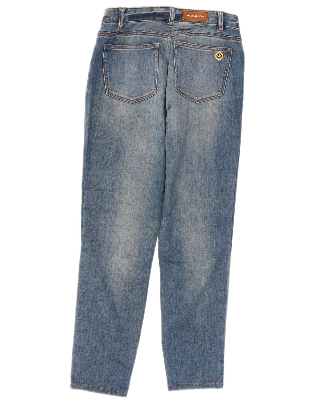 Jeans skinny feminino MICHAEL KORS EUA 4 pequeno W27 L27 azul