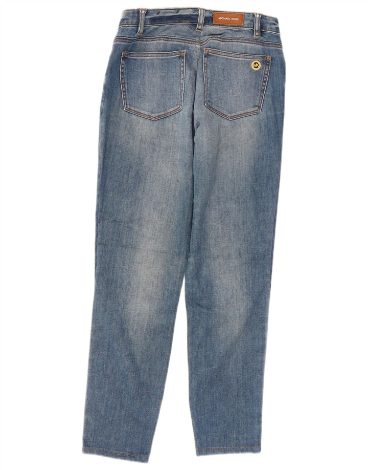 Jeans skinny feminino MICHAEL KORS EUA 4 pequeno W27 L27 azul