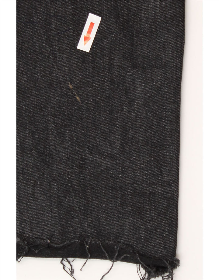 Zara Jeans Slim Feminino EU 42 Grande W32 L26 Cinza