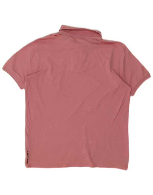 US Polo Assn. Camisa Polo Masculina Grande Algodão Rosa