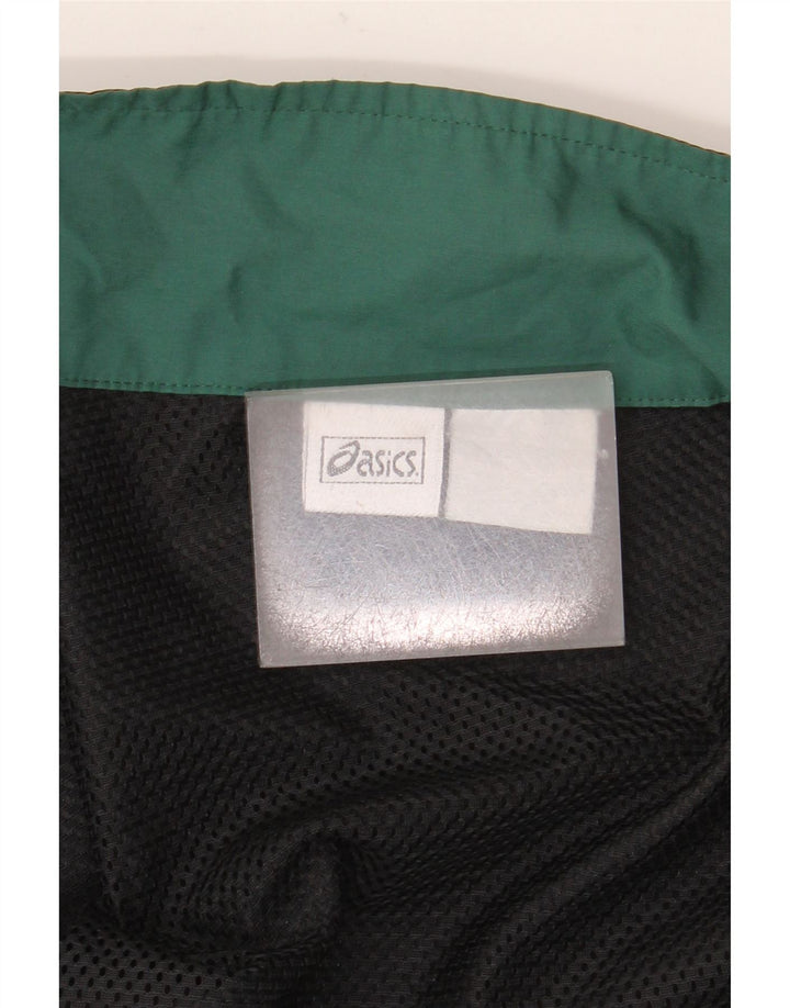 Jaqueta de chuva masculina Asics UK 42 XL preta
