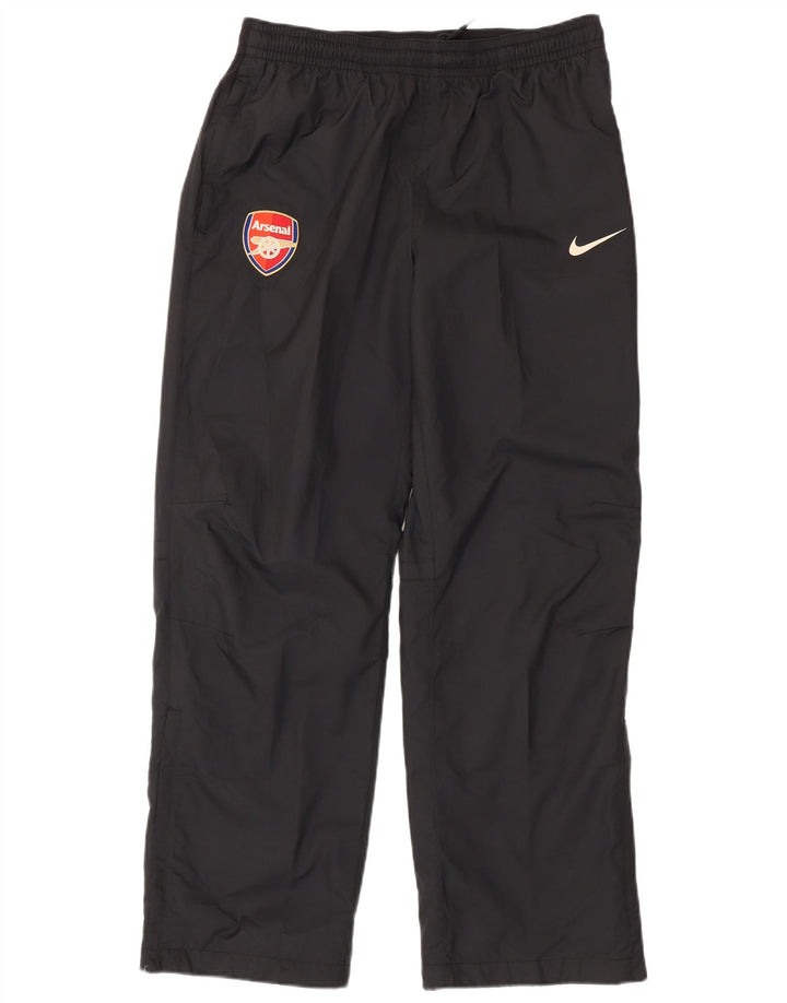 Calça de treino Nike Mens Arsenal médio preto poliéster