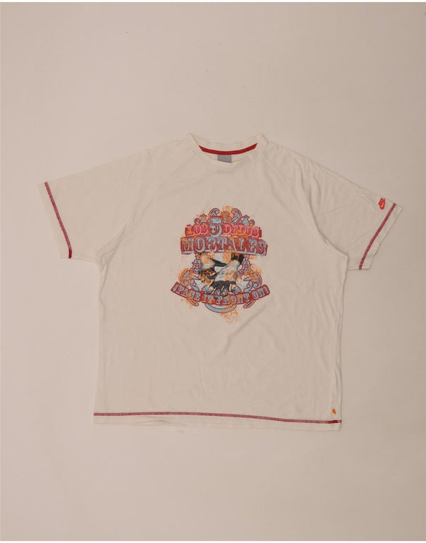 Nike Mens Graphic T-Shirt Top UK 45/47 XL White