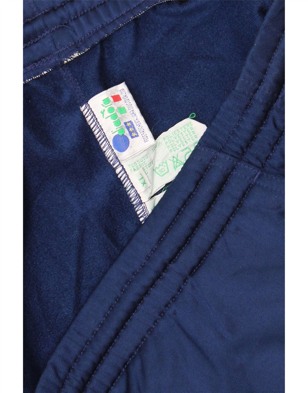 Calça de treino masculina Diadora XL azul marinho poliéster