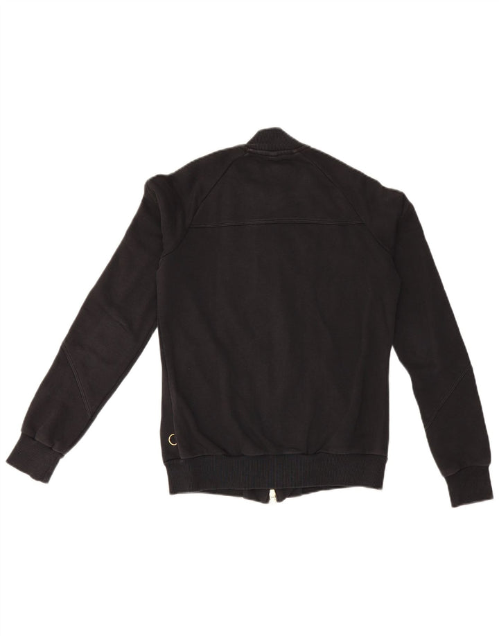 Nike Womens Tracksuit Top Jacket UK 10/12 Médio Preto