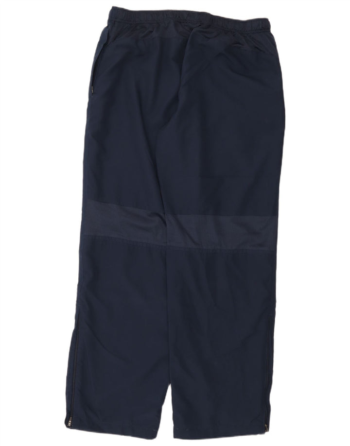 Calça de treino masculina NIKE Dri Fit XL azul marinho poliéster