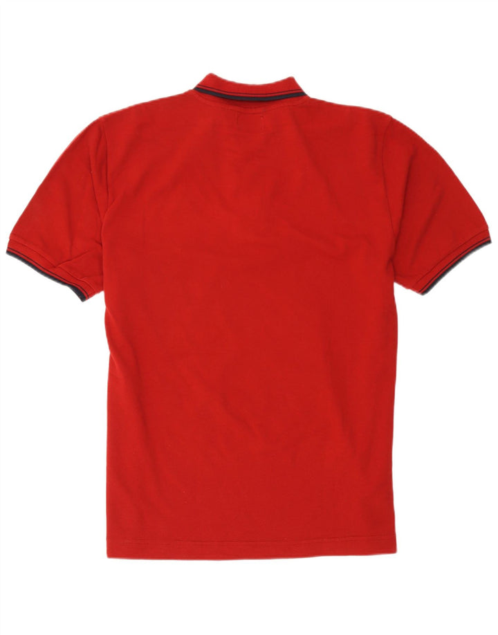 Camisa polo masculina Kappa grande algodão vermelho