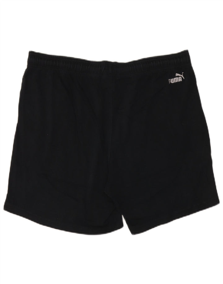 Shorts esportivos gráficos masculinos Puma XL preto poliéster