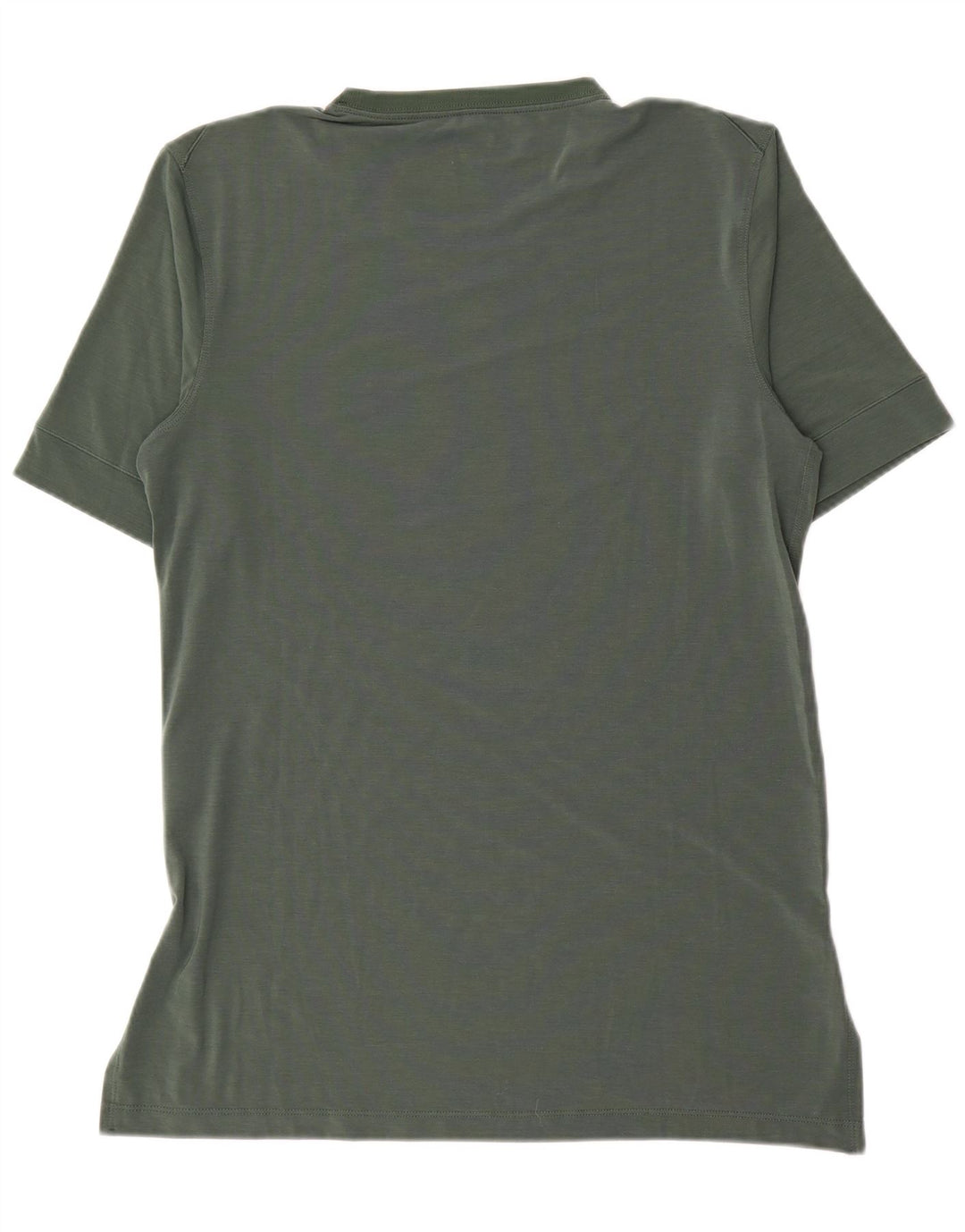 Camiseta masculina Nike Dri Fit Top poliéster verde médio