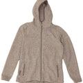 Suéter feminino com capuz e zíper Mountain Warehouse UK 14 poliéster cinza grande