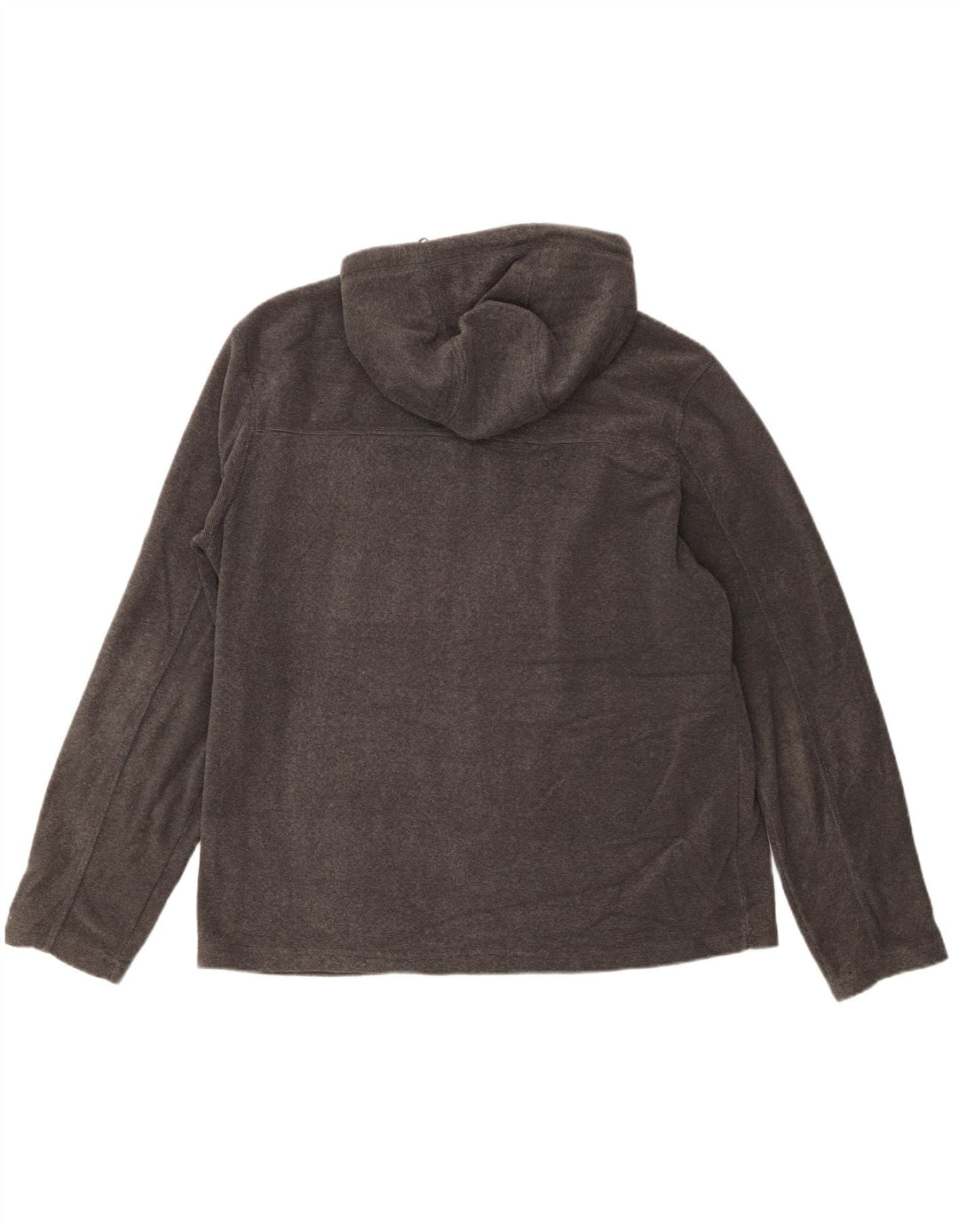 Suéter masculino com capuz e zíper MOUNTAIN WAREHOUSE poliéster cinza grande