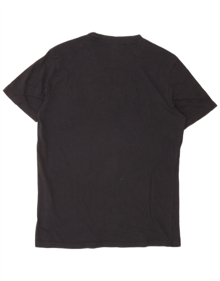 Camiseta gráfica masculina Champion de algodão preto médio