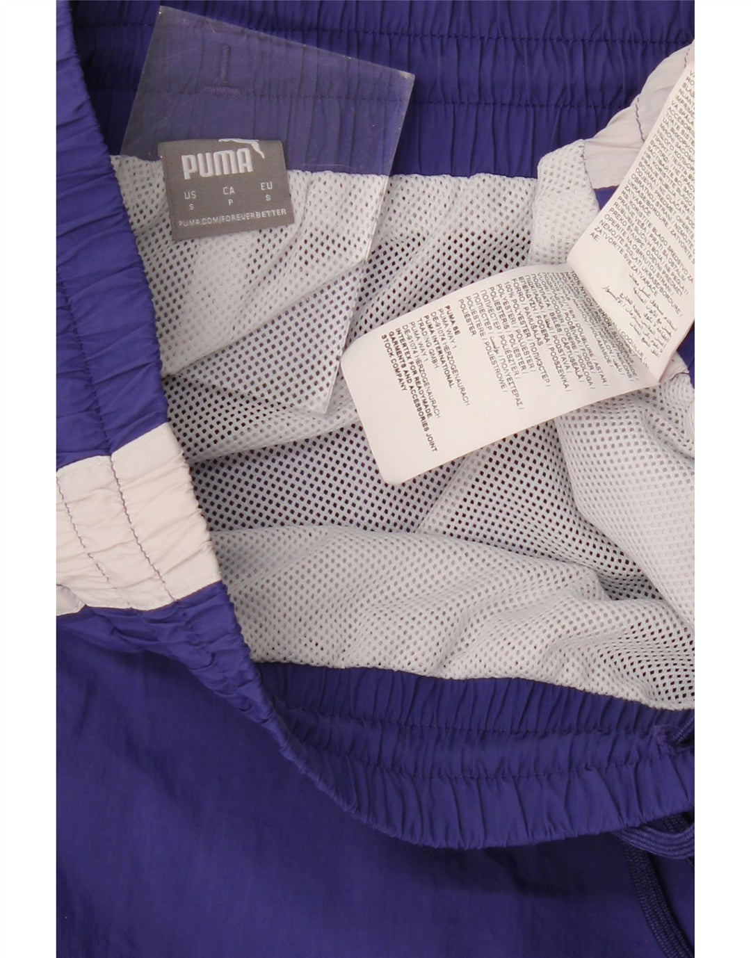 Calça de treino feminina PUMA Joggers UK 10 Small Purple Colourblock