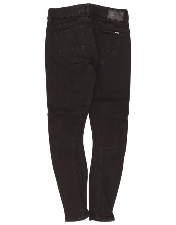 Calça jeans skinny feminina G-Star W25 L25 algodão preto