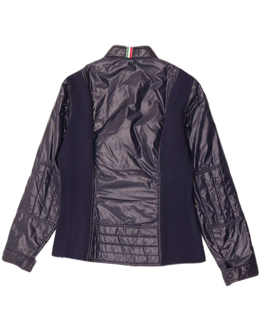 Jaqueta acolchoada feminina Trissi IT 54 3XL azul marinho