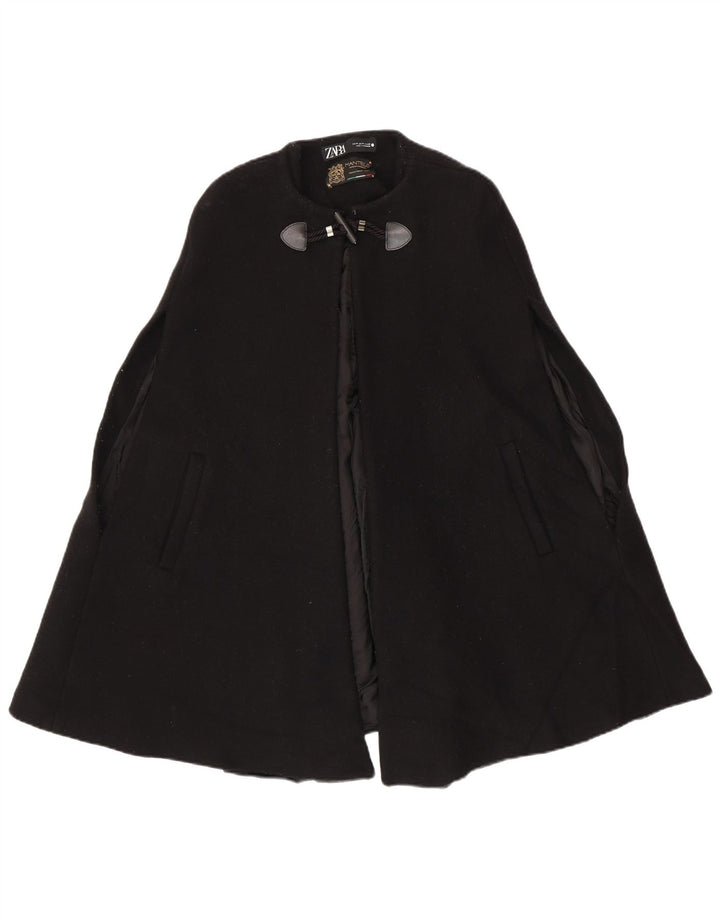 Casaco feminino Zara UK 12 médio preto