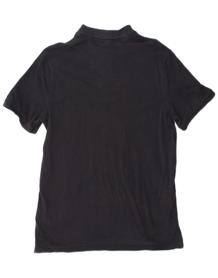 Camisa polo masculina Nike grande algodão preto