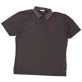 CALVIN KLEIN Camisa polo masculina de golfe XL algodão cinza