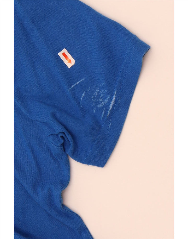 Jack Wills Mens Classic Fit Camiseta Top Médio Algodão Azul