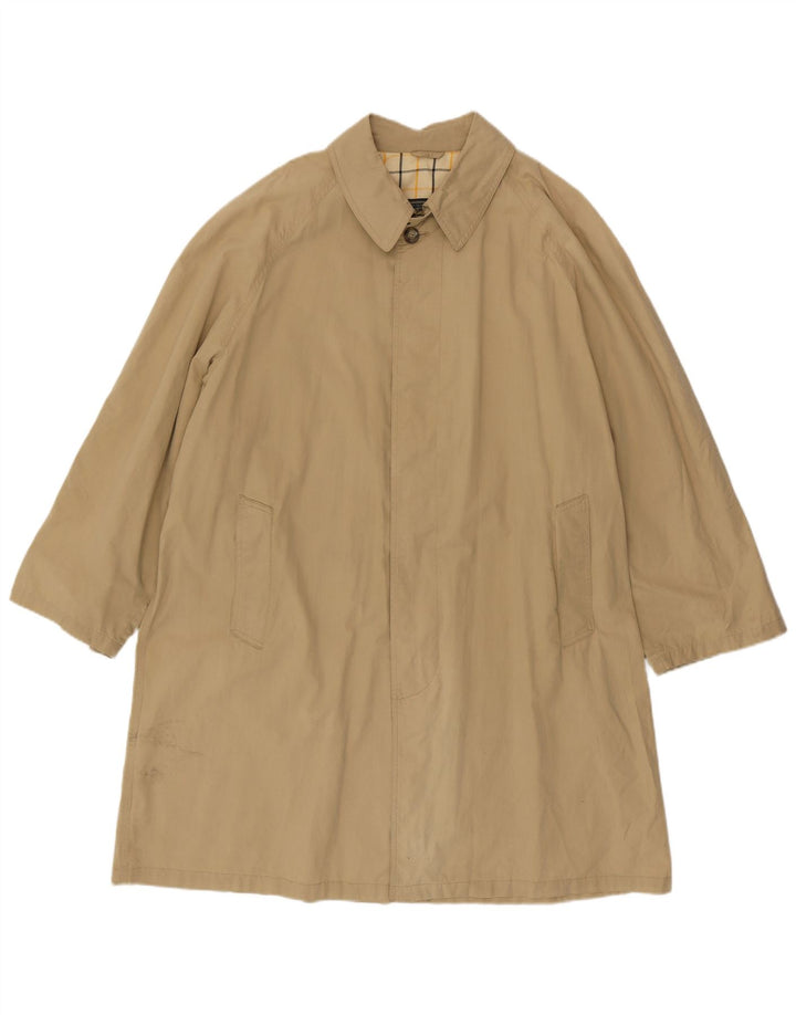 Sobretudo masculino BOOGIE IT 50 grande algodão bege