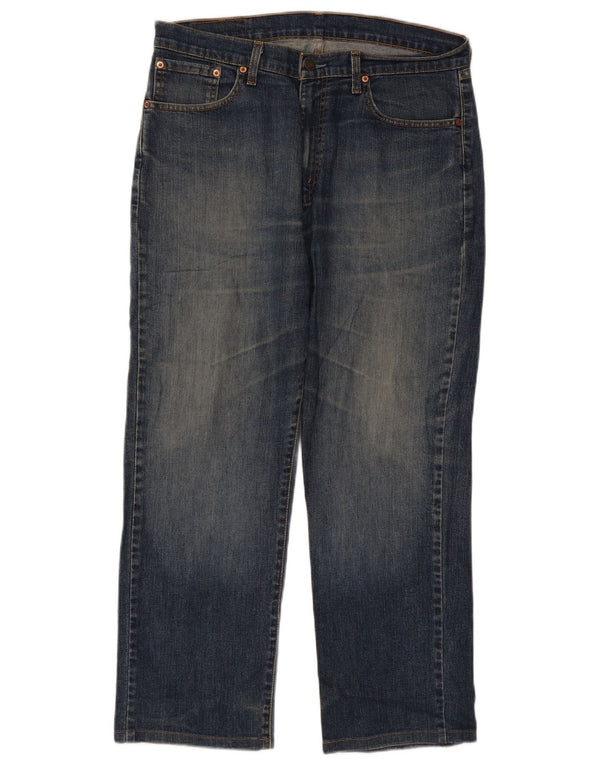 Calça jeans masculina Levi's 751 Straight W36 L29 azul marinho algodão