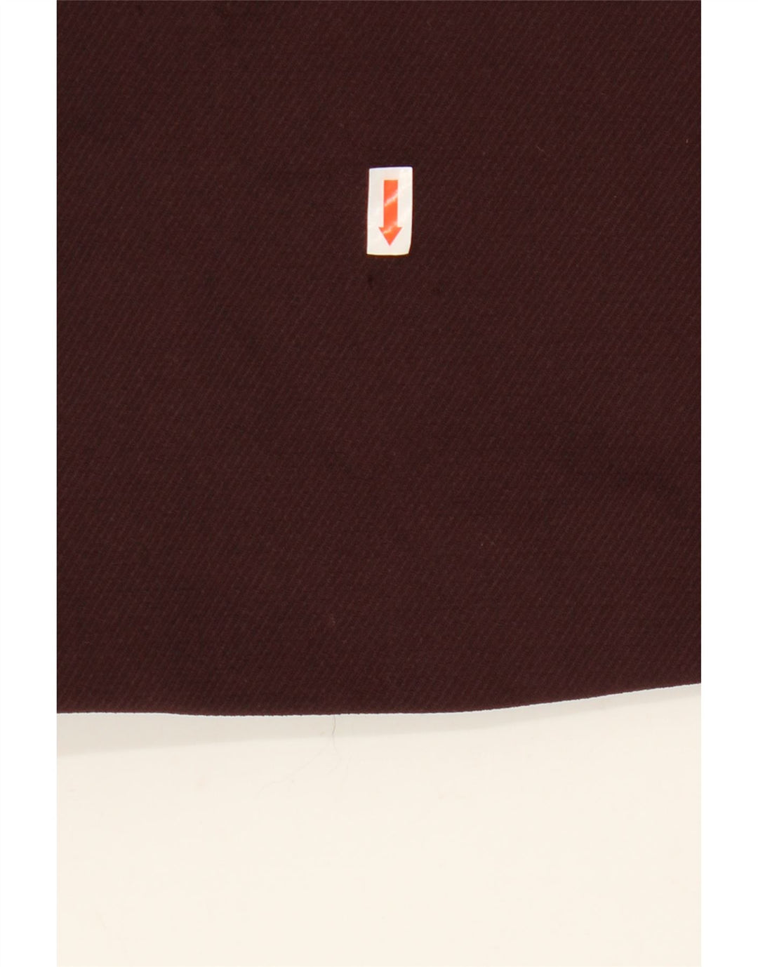 ZARA Womens Open Gilet UK 10 Pequeno Poliéster Marrom