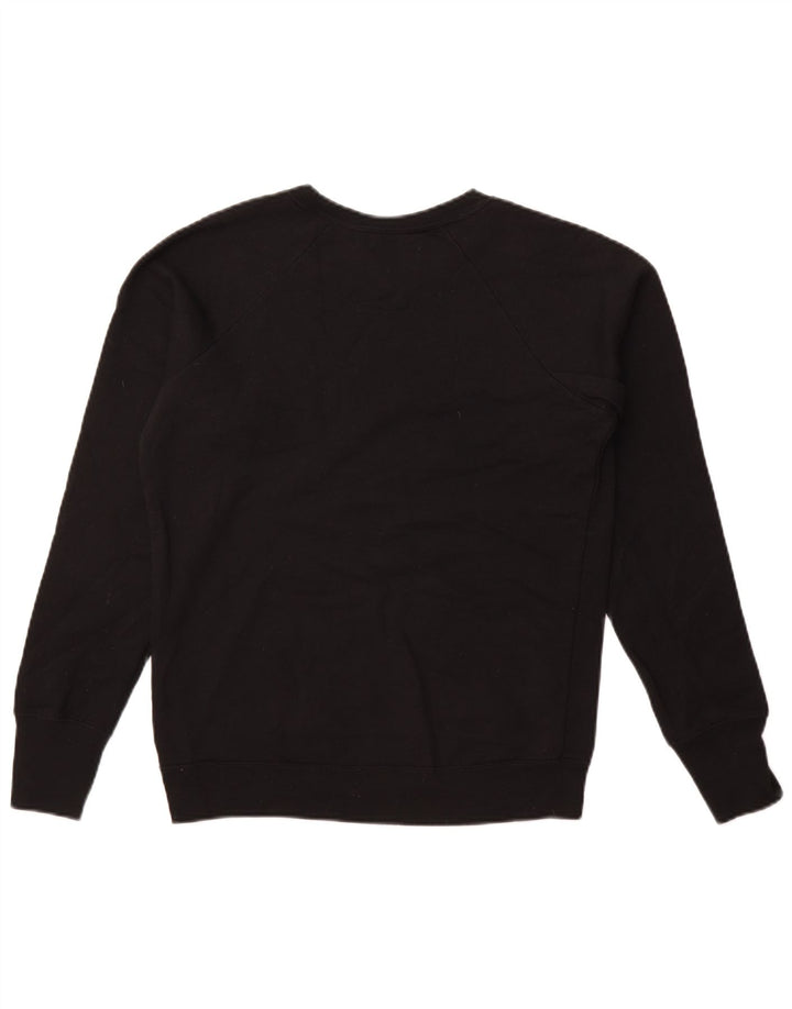 CHAMPION Suéter gráfico masculino com capuz médio preto poliéster