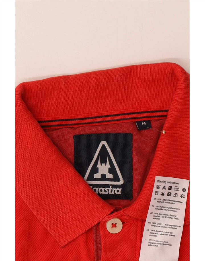 Camisa polo masculina Gaastra médio algodão vermelho