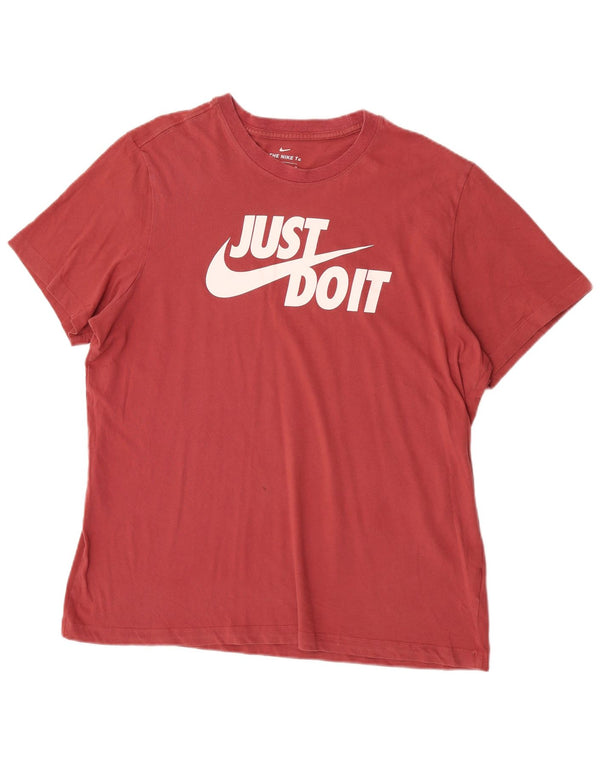 Camiseta Nike Masculina Graphic Top XL Algodão Borgonha