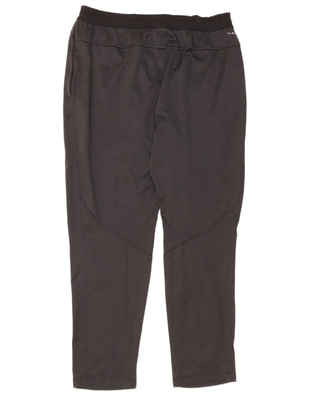 Calça de treino masculina Adidas Climawarm grande poliéster preto