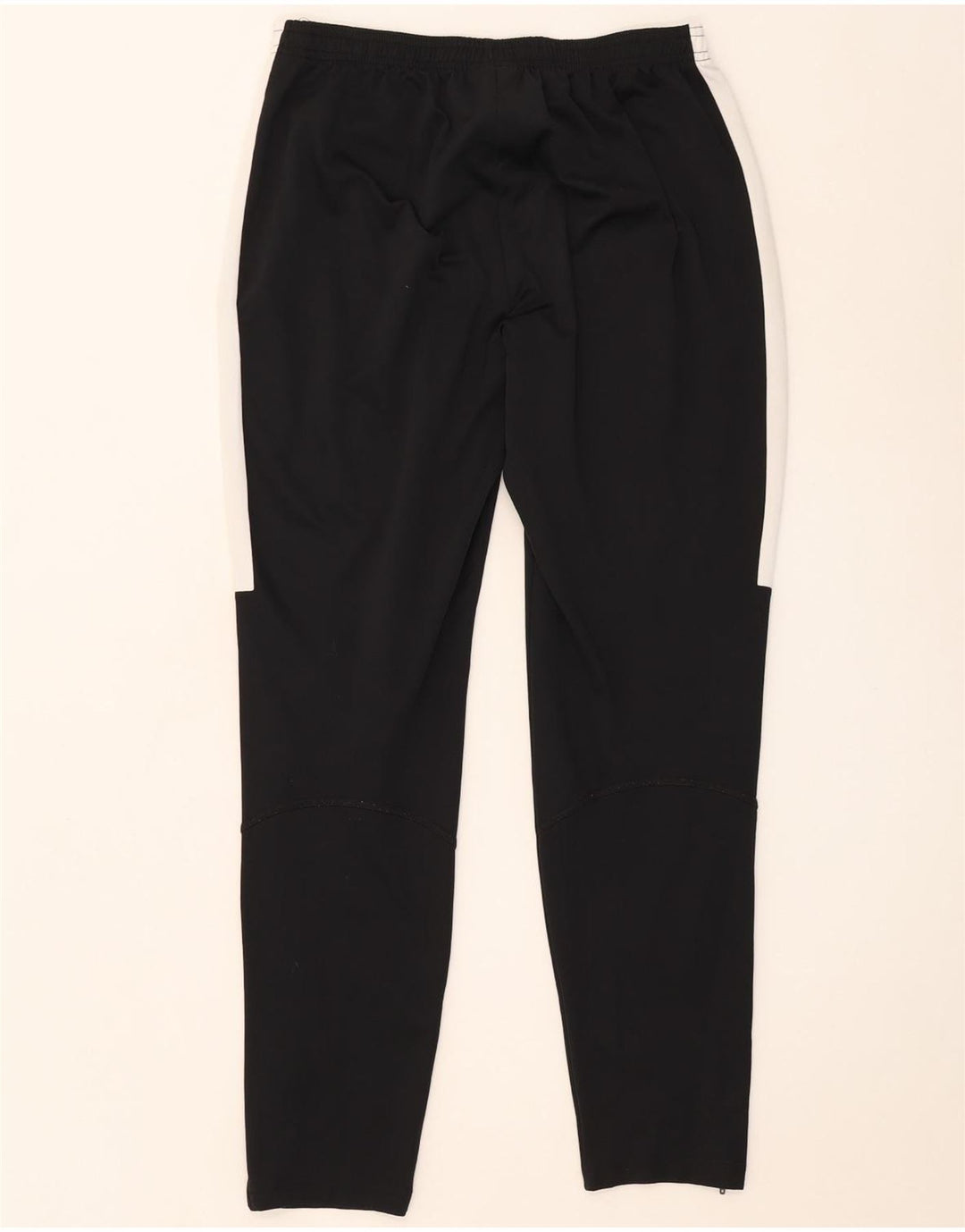 Calça de treino masculina Nike Dri Fit médio preto colorblock poliéster