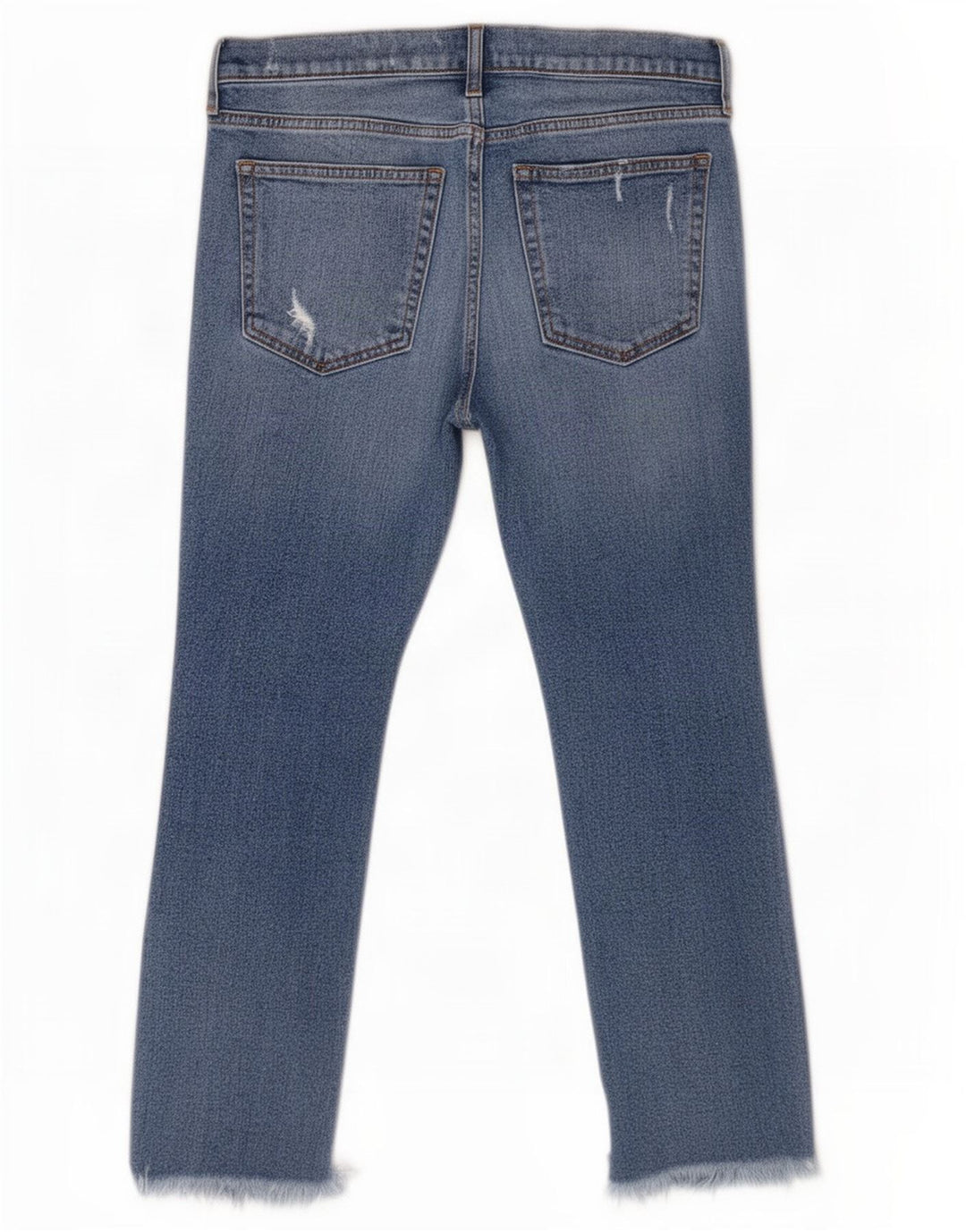 Calça jeans feminina Gap desgastada W28 L24 algodão azul