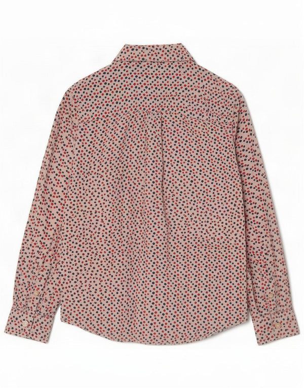 Crew Clothing Womens Boyfriend Shirt UK 10 Small Multicolor Spotted