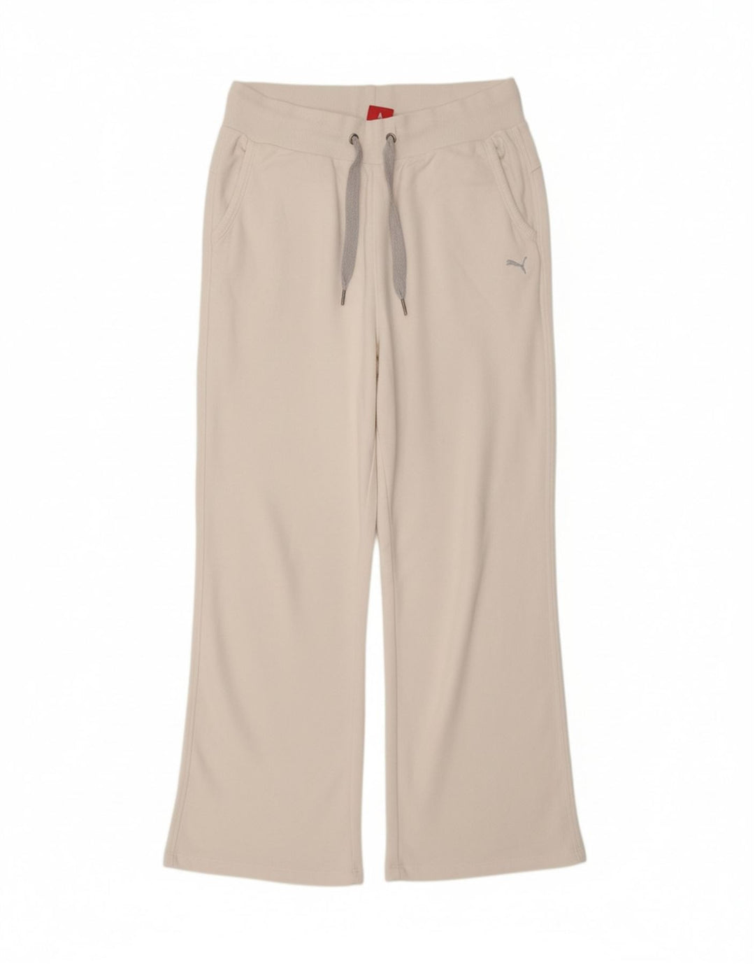 Calça de treino feminina PUMA UK 16 grande algodão branco