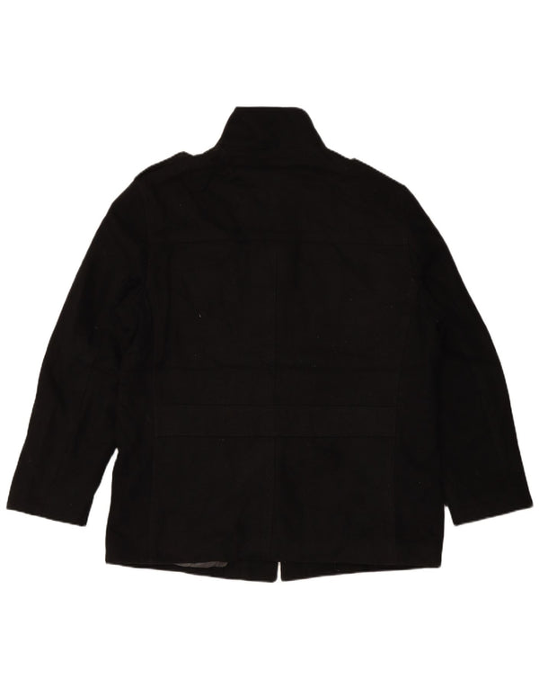 MICHAEL KORS Mens Utility Jacket UK 40 Large Black