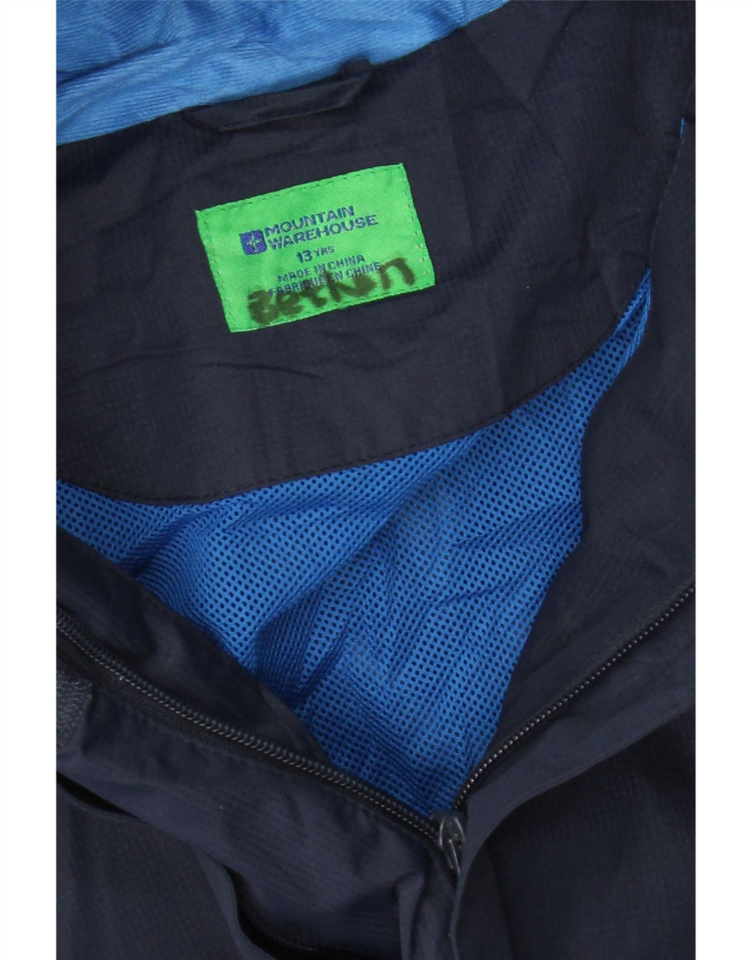Casaco de chuva Mountain Warehouse Boys Action 12-13 anos azul marinho