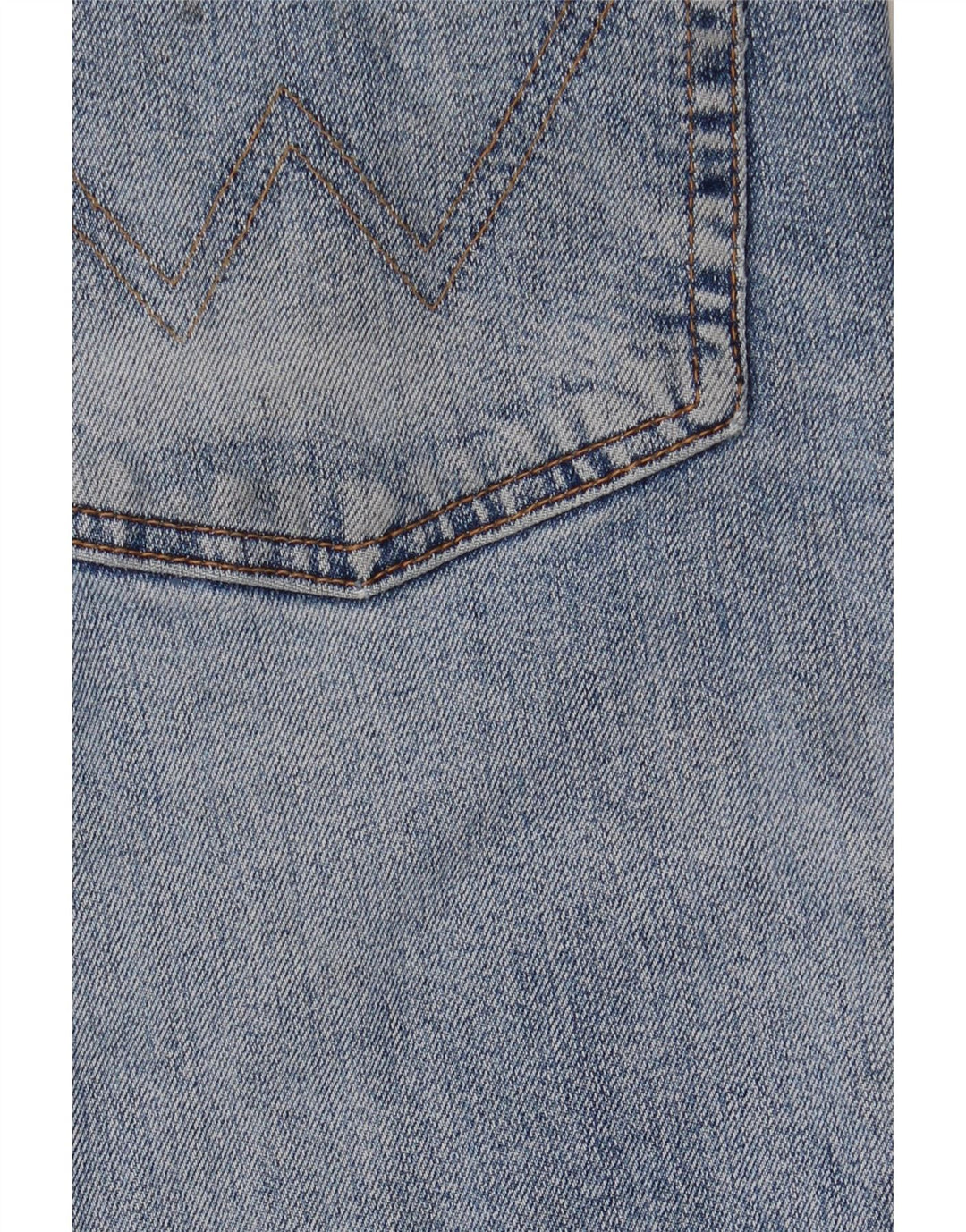Wrangler Mens Jeans Reta W34 L33 Azul