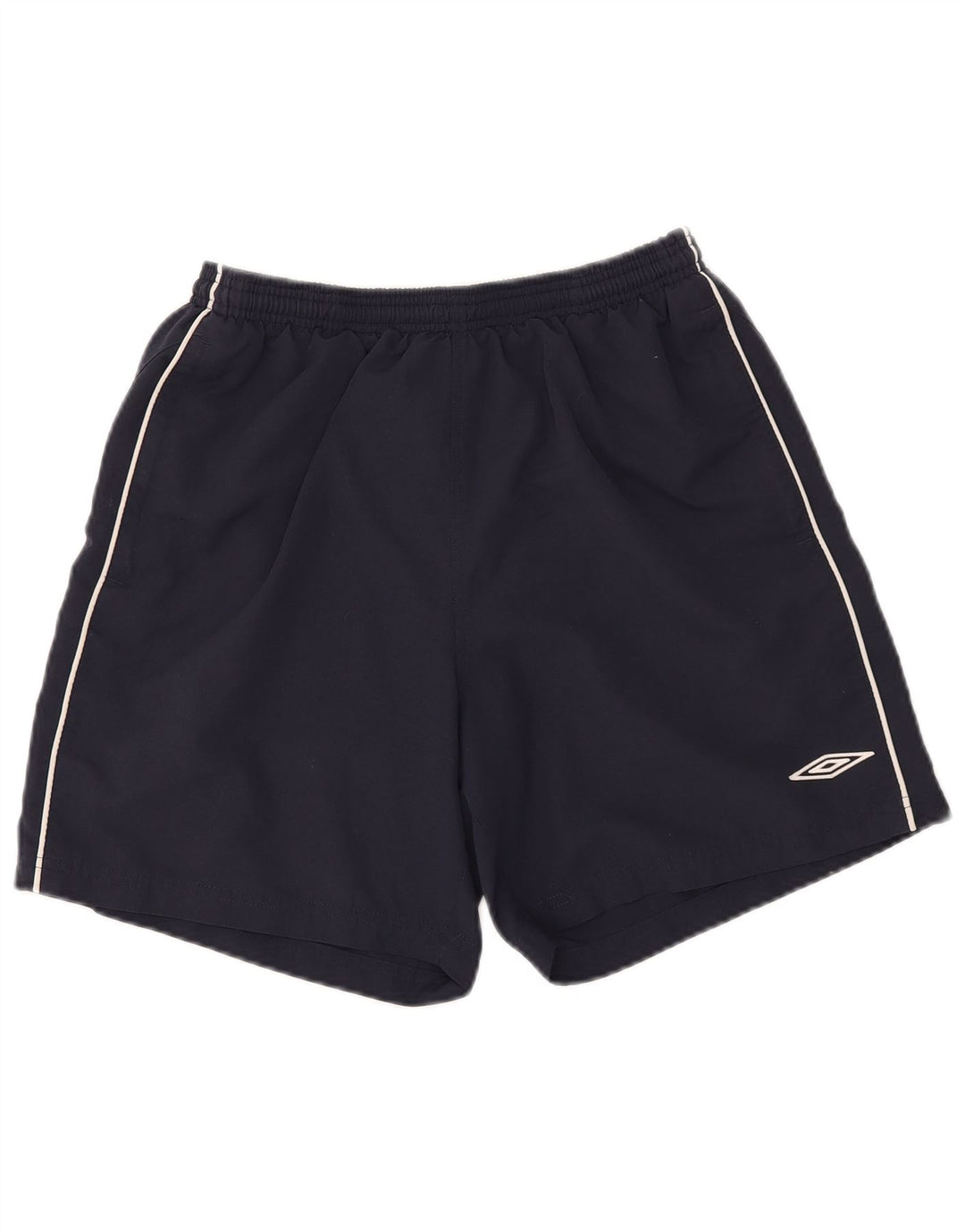 Shorts esportivos masculinos UMBRO grandes poliéster azul marinho