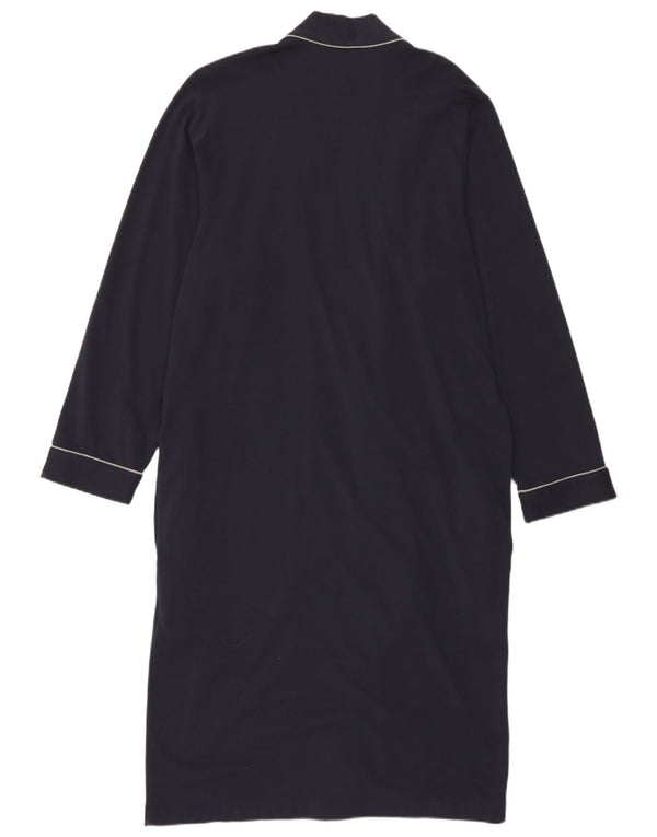 Vestido jumper feminino Hugo Boss manga comprida grande tamanho Reino Unido 10 pequeno azul marinho