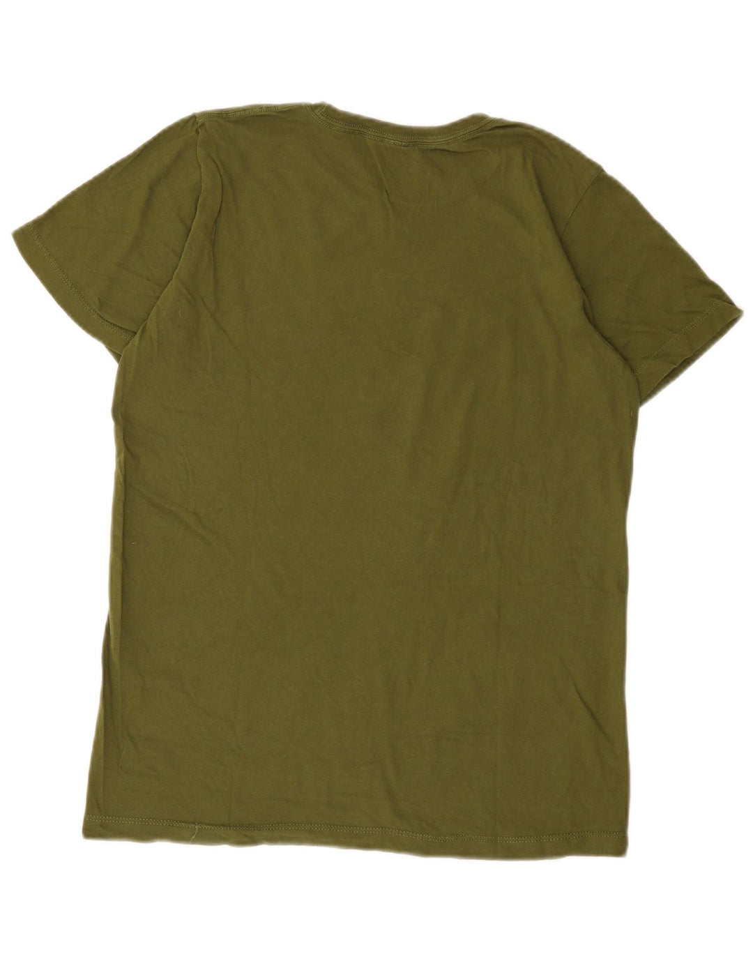 Camiseta masculina Jeep regular gráfica top médio algodão verde